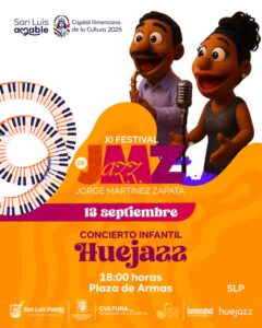 Huejazz concierto interactivo infantil dentro del XI Festival de Jazz “Jorge Martínez Zapata”