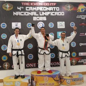 GILBERTO MATA TOVAR, AGENTE DE LA GUARDIA CIVIL ESTATAL Y BRILLANTE TAEKWONDOÍN