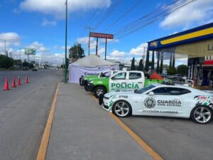 DIVISIÓN CAMINOS REFUERZA SEGURIDAD EN LA HUASTECA POTOSINA CON MOTIVO DEL XANTOLO 2025