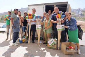 DIF ESTATAL CONCRETA TERCERA ENTREGA DE VÍVERES A LA HUASTECA