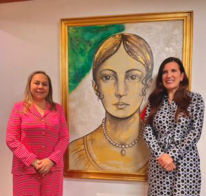 La presidenta de la directiva Dip. Sara Rocha Medina se reunió con su homóloga de la cámara baja Dip. Fed. Kenia López