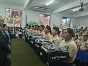 CUARTA GENERACIÓN DE LA GUARDIA CIVIL ESTATAL RECIBE UNIFORMES