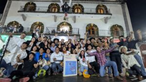 Concurso Regional de Comparsas llenó de vida la tarima Xantolera