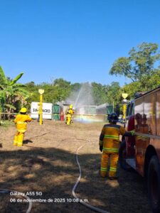 Fortalecen seguridad en Matlapa con capacitación sobre manejo de gas natural