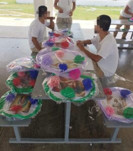 Impulsan    inclusión y creatividad en  Cereso de Tamazunchale con taller artesanal