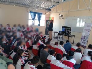 SSPCE FORTALECE LA CIBER PREVENCIÓN EN ADOLESCENTES CON JORNADA INFORMATIVA EN SANTA MARÍA DEL RÍO
