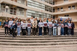 Entregan reconocimientos a estudiantes de la beca UASLP & CityU 2025