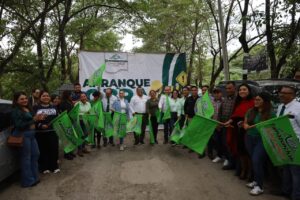 Adelaido Cabañas arranca pavimentación que conduce a Enesmapo y Enohuapo