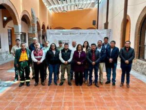 REFUERZAN COORDINACIÓN PARA EL MANEJO DEL FUEGO