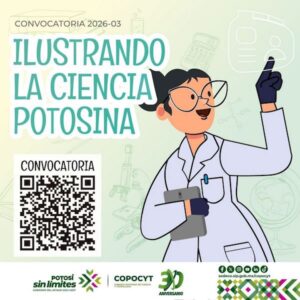 JÓVENES ILUSTRADORES PROMUEVEN LA CIENCIA EN SAN LUIS