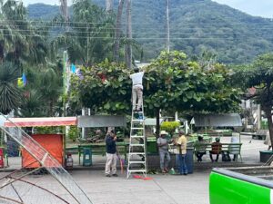 Avanza Plan Estratégico de Aseo Público y Jardinería en la Cabecera Municipal