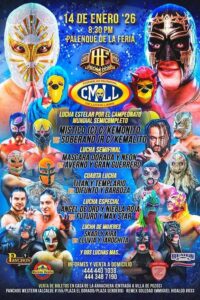 LA LUCHA LIBRE DE ALTO NIVEL SE VIVE EN LA FENAPO