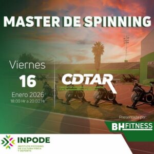 ARRANCA EL AÑO CON ENERGÍA CON EL MASTER DE SPINNING