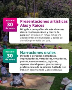 PUBLICAN CALENDARIO DE CONVOCATORIAS DE CULTURA 2026