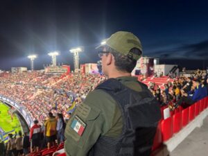 COBERTURA TOTAL EN SEGURIDAD POR LA VISITA DE CHIVAS RAYADAS ESTE SÁBADO