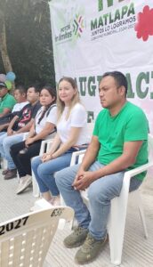 Marichuy Rivera entrega pavimento hidráulico en San Juan Tlajumpal y refrenda trabajo honesto y cercano a la gente