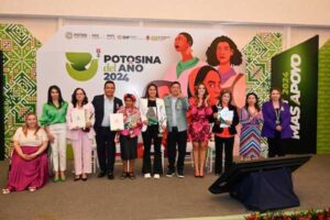 GOBIERNO ESTATAL IMPULSA RECONOCIMIENTO A MUJERES POTOSINAS