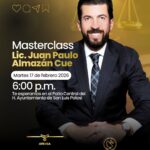 Juan Paulo Almazán Cue impartirá conferencia sobre justicia en México