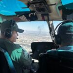 Operativos aéreos y terrestres refuerzan seguridad en Tamasopo