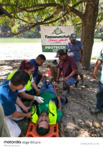 Protección Civil prepara a comités turísticos ante temporada alta en Tamazunchale