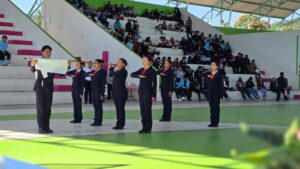 Participa Ayuntamiento como jurado en concurso de escoltas en Enohuapo