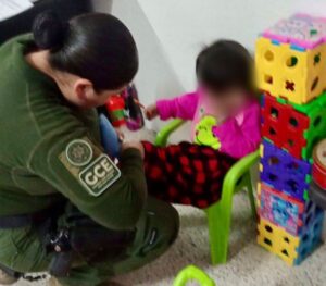 GUARDIA CIVIL ESTATAL RESGUARDA A MENOR LOCALIZADA EN SITUACIÓN DE ABANDONO EN LA ZONA CENTRO