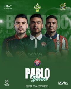 COPA POTOSÍ 2026 VIBRARÁ CON GRANDES ESTRELLAS, COMO PABLO BARRERA