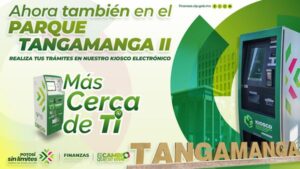 NUEVO KIOSCO DIGITAL FACILITA TRÁMITES EN PARQUE TANGAMANGA II