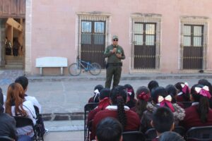 Gobierno estatal lleva feria de seguridad a Mexquitic de Carmona