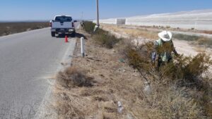 GOBIERNO ESTATAL MEJORA CAMINOS EN REAL DE CATORCE