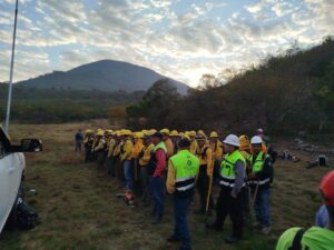 ESTADO AVANZA EN CONTROL DE INCENDIO EN CIUDAD DEL MAÍZ