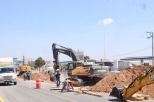 CONTINÚA AVANCE EN CONSTRUCCIÓN DE DESNIVEL ARENA POTOSÍ