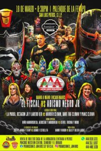 Espectáculo internacional de Lucha Libre llega a San Luis