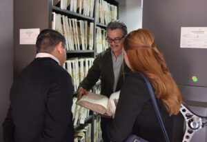 Gobierno estatal participa en conversatorio nacional por el día del archivista
