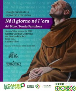 INVITAN A LA INAUGURACIÓN DE LA EXPOSICIÓN “NÉ IL GIORNO NÉ L’ORA”