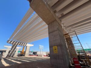 Cierres vehiculares por colocación de trabes durante este Miércoles