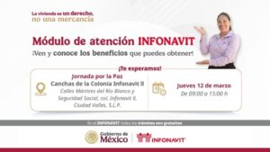 INFONAVIT INSTALARÁ MÓDULOS DE ATENCIÓNPARA DERECHOHABIENTES EN SAN LUIS POTOSÍ