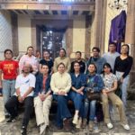 ESTUDIANTES DE LA UASLP E INAH REALIZAN LIMPIEZA DE IMÁGENES DE TEMPLO DE LA COMPAÑÍA.