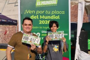 SAN LUIS VIVE FIEBRE FUTBOLERA CON PLACAS MUNDIALISTAS       