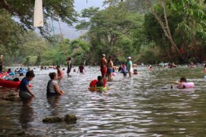 Talento y Disciplina Destacan en la Natación del Tancuilín Fest