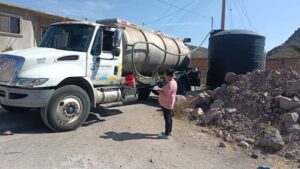 Garantiza Gobierno capitalino abasto gratuito de agua con sistema de pipas