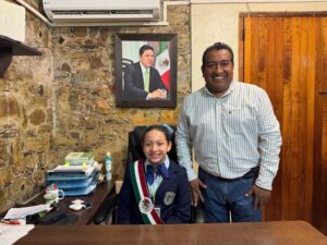 Dulce María Muñoz Hernández Asume Presidencia Municipal por un día