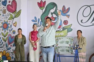 RICARDO GALLARDO GARANTIZA APOYO ALIMENTARIO A MUJERES DE MEXQUITIC DE CARMONA