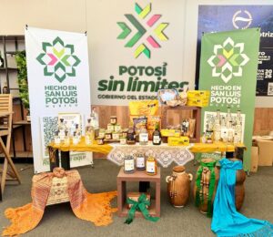 Productos potosinos captan la atención en la feria nacional de San Marcos