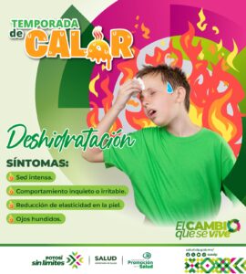 DESTACA SERVICIOS DE SALUD LA IMPORTANCIA DE MANTENERSE HIDRATADO