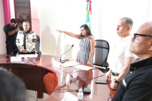Rinde protesta Patricia Santos Quevedo como Encargada de Despacho de la Vocalía Ejecutiva del INE en SLP