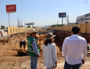 SUPERVISA RICARDO GALLARDO AVANCE DEL MEGA DESNIVEL ARENA POTOSÍ
