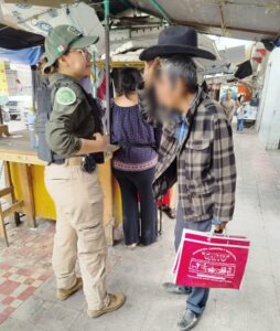 GUARDIA CIVIL ESTATAL PROMUEVE PREVENCIÓN DEL DELITO CON COMERCIANTES DE LA HUASTECA
