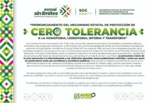 GOBIERNO ESTATAL REFUERZA ACCIONES CONTRA LA DISCRIMINACIÓN