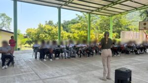 GUARDIA CIVIL ESTATAL IMPULSA CULTURA DE PAZ ENTRE ESTUDIANTES DE LA HUASTECA 